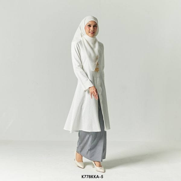 Kebarung Anggerik in White (K778KKA-5) - Image 2