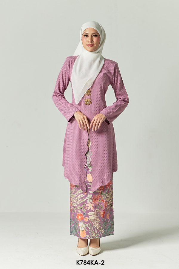 Kebaya Anggun 2.0 in Purple (K784KA-2)