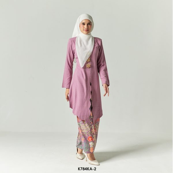 Kebaya Anggun 2.0 in Purple (K784KA-2) - Image 2