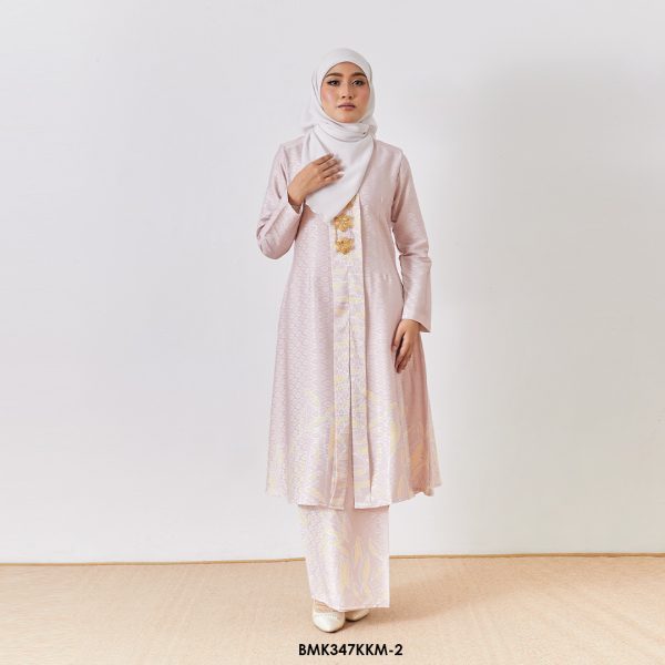 Kebarung Batiq Mia 3.0 Ribbon in Soft Pink (BMK347KKM-2)