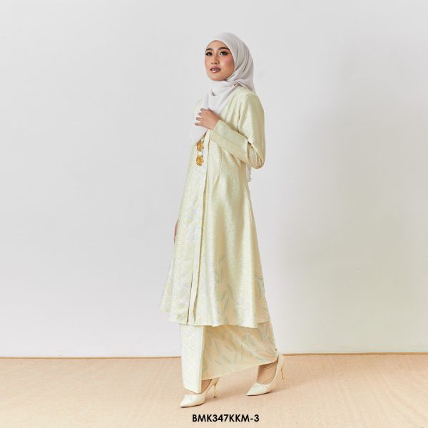 Kebarung Batiq Mia 3.0 Ribbon in Soft Yellow (BMK347KKM-3) - Image 2