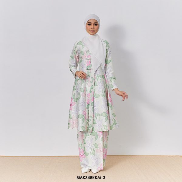 Kebarung Batiq Mia 3.0 Ribbon in Mint Green (BMK348KKM-3)
