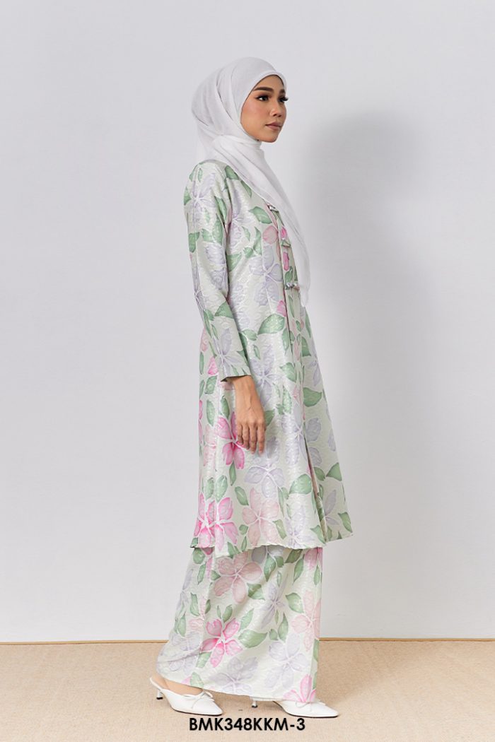Kebarung Batiq Mia 3.0 Ribbon in Mint Green (BMK348KKM-3)