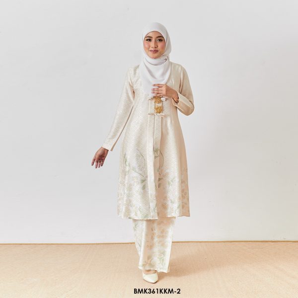 Kebarung Batiq Mia in Soft Yellow (BMK361KKM-2)