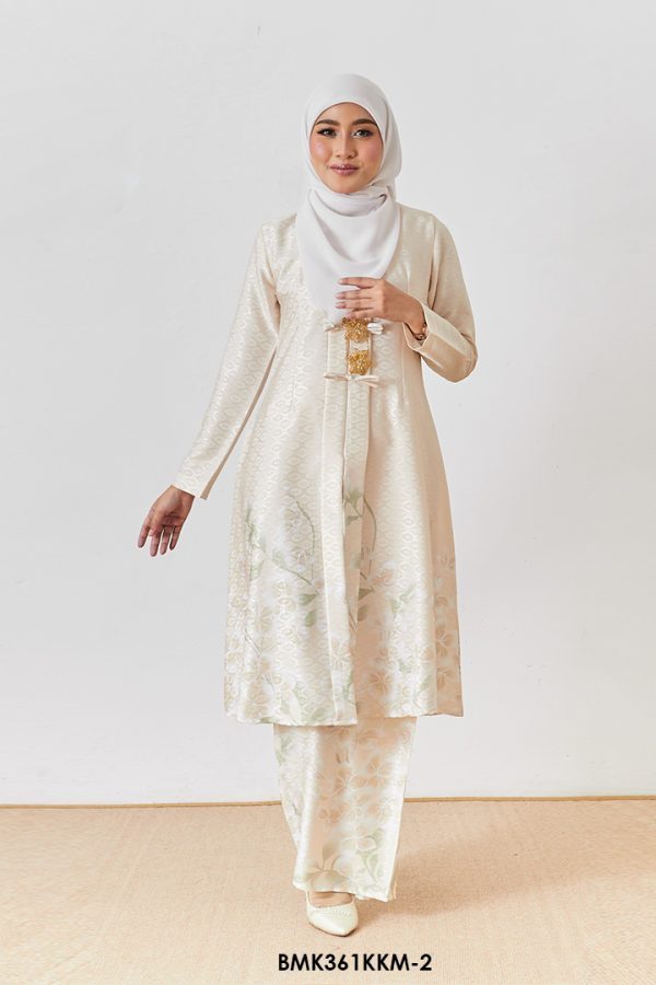 Kebarung Batiq Mia in Soft Yellow (BMK361KKM-2)