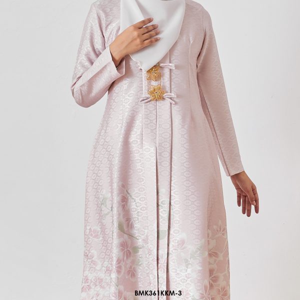 Kebarung Batiq Mia in Soft Pink (BMK361KKM-3) - Image 3