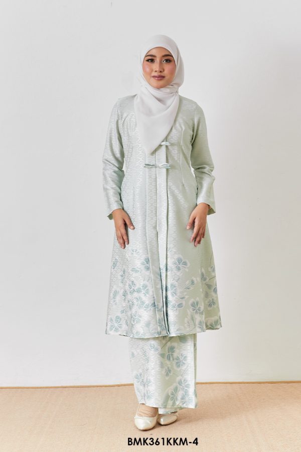 Kebarung Batiq Mia in Mint Green (BMK361KKM-4)