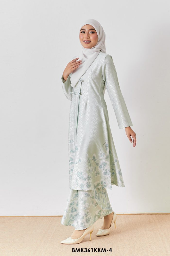 Kebarung Batiq Mia in Mint Green (BMK361KKM-4)