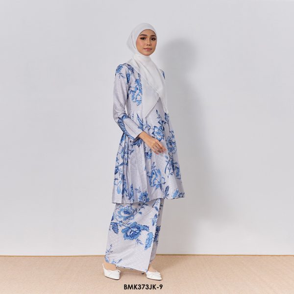 Juliana Kurung in Blue (BMK373JK-9) - Image 2
