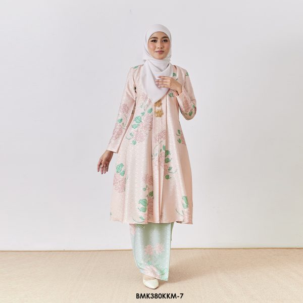 Kebarung Batiq Mia in Light Coral (BMK380KKM-7)