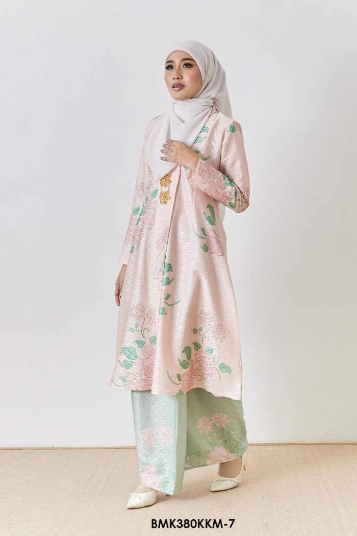 Kebarung Batiq Mia in Light Coral (BMK380KKM-7)