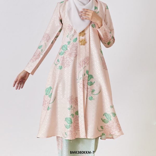 Kebarung Batiq Mia in Light Coral (BMK380KKM-7) - Image 3