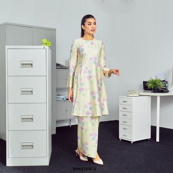 Juliana Kurung in Baby Yellow (BMK418JK-2) - Image 2