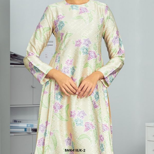 Juliana Kurung in Baby Yellow (BMK418JK-2) - Image 3