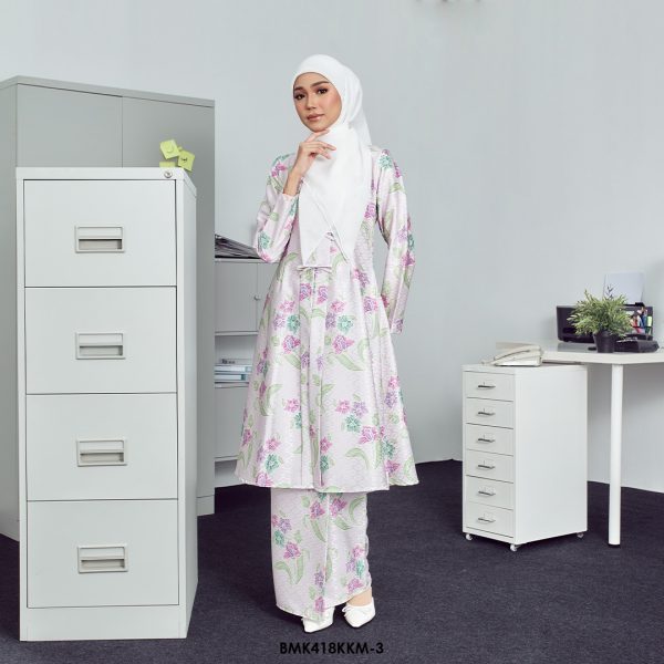 Kebarung Batiq Mia 3.0 Ribbon in Soft Purple (BMK418KKM-3)