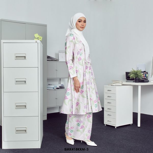 Kebarung Batiq Mia 3.0 Ribbon in Soft Purple (BMK418KKM-3) - Image 2