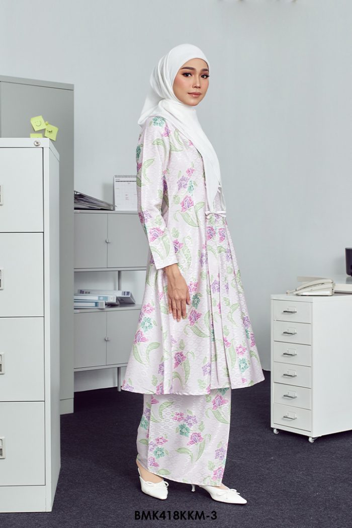 Kebarung Batiq Mia 3.0 Ribbon in Soft Purple (BMK418KKM-3)