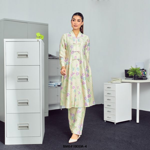 Kebarung Batiq Mia 3.0 Ribbon in Baby Yellow (BMK418KKM-4) - Image 2