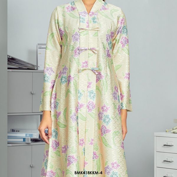 Kebarung Batiq Mia 3.0 Ribbon in Baby Yellow (BMK418KKM-4) - Image 3
