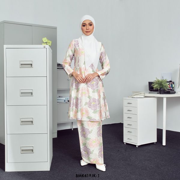 Juliana Kurung in Cream (BMK419JK-1)