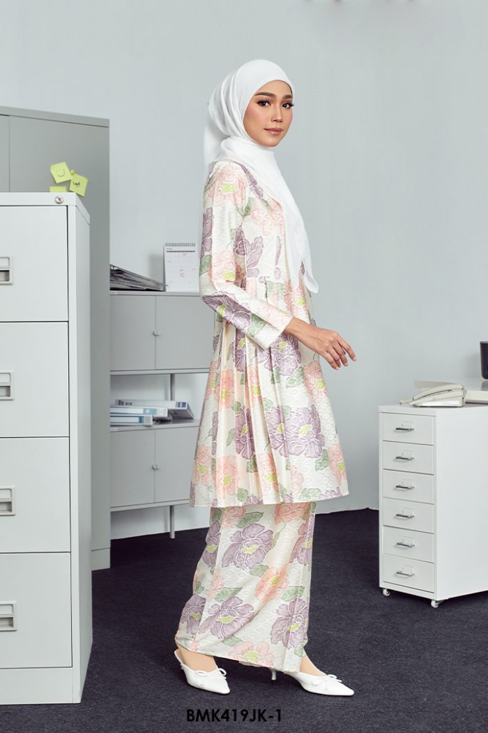 Juliana Kurung in Cream (BMK419JK-1)