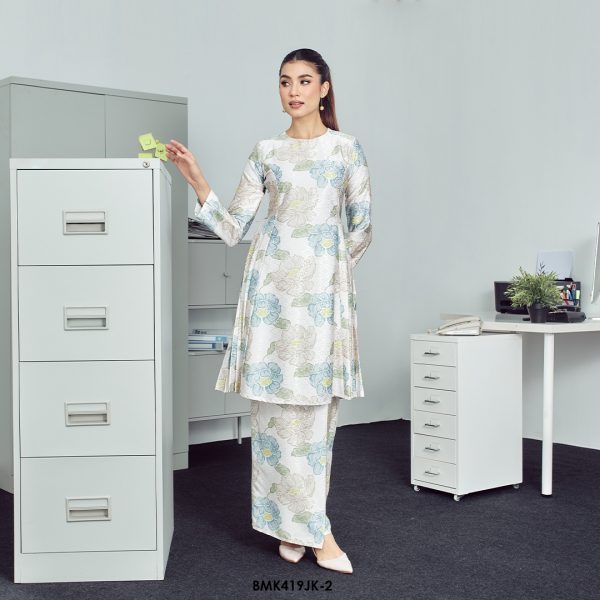 Juliana Kurung in White (BMK419JK-2) - Image 2