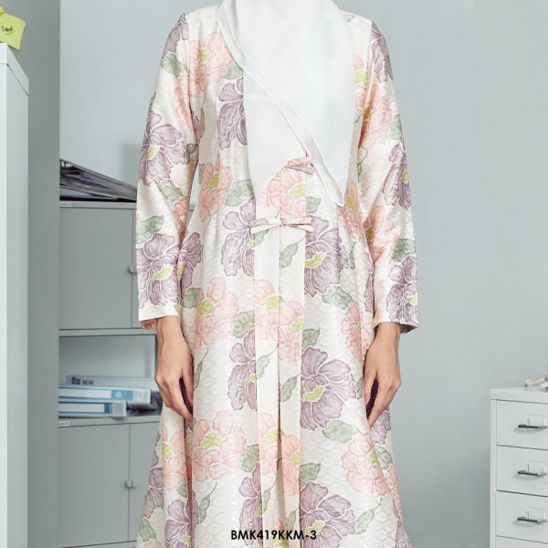 Kebarung Batiq Mia 3.0 Ribbon in Cream (BMK419KKM-3) - Image 3