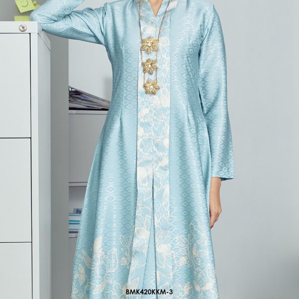 Kebarung Batiq Mia in Light Blue (BMK420KKM-3) - Image 3