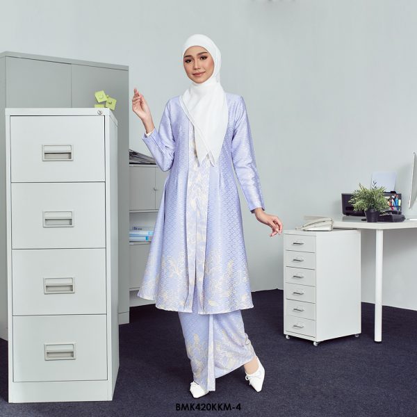 Kebarung Batiq Mia in Lavender (BMK420KKM-4)
