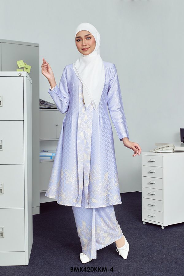Kebarung Batiq Mia in Lavender (BMK420KKM-4)