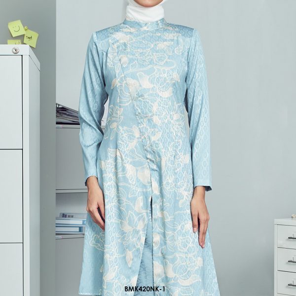 Nerissa Kurung in Light Blue (BMK420NK-1) - Image 3