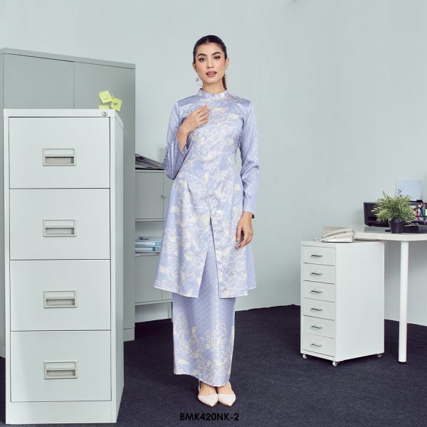 Nerissa Kurung in Lavender (BMK420NK-2)
