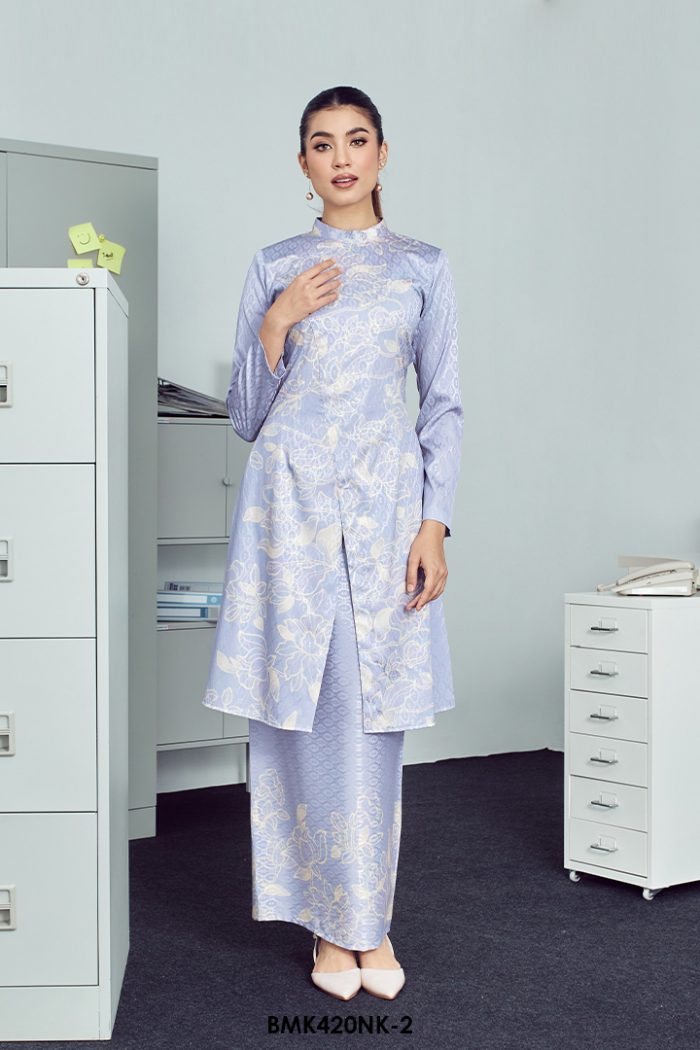 Nerissa Kurung in Lavender (BMK420NK-2)
