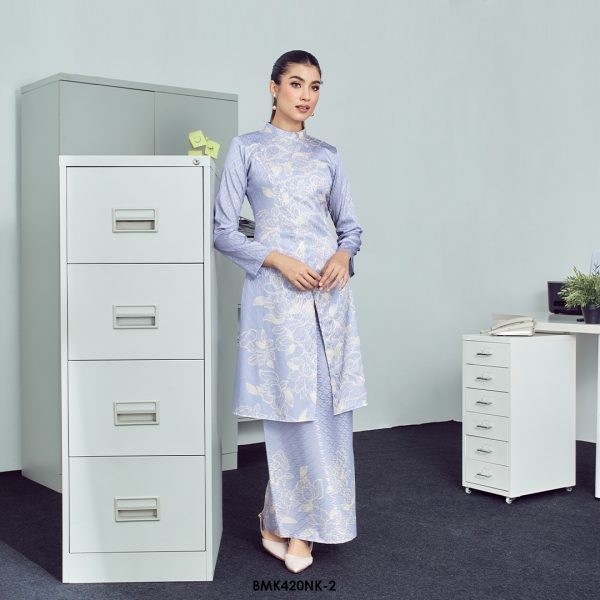 Nerissa Kurung in Lavender (BMK420NK-2) - Image 2
