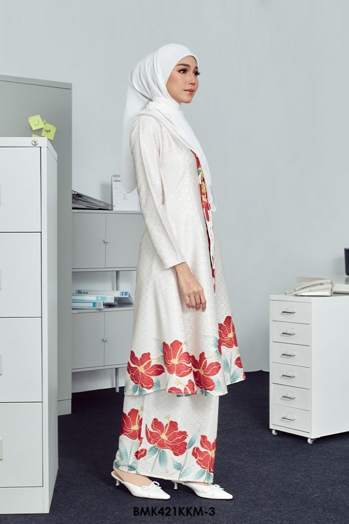 Kebarung Batiq Mia in Cream (BMK421KKM-3)