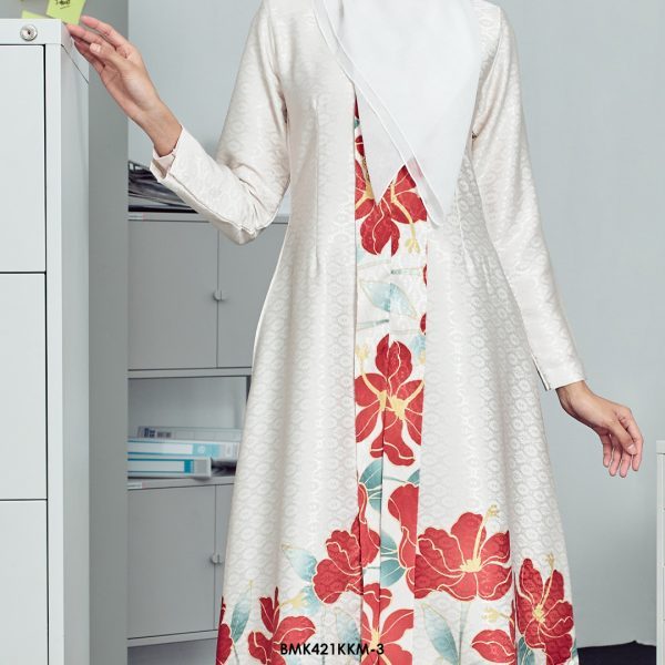 Kebarung Batiq Mia in Cream (BMK421KKM-3) - Image 3