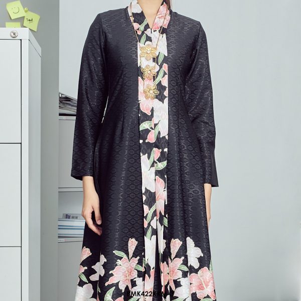 Kebarung Batiq Mia in Black (BMK422KKM-3) - Image 3