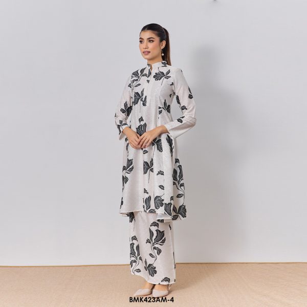 Ameera Kurung in Off White (BMK423AM-4) - Image 2