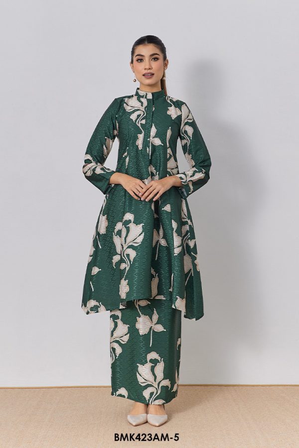 Ameera Kurung in Emerald Green (BMK423AM-5)