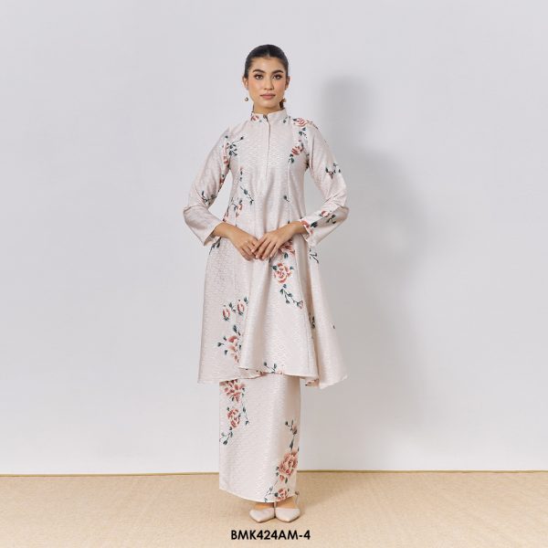 Ameera Kurung in Off White (BMK424AM-4)