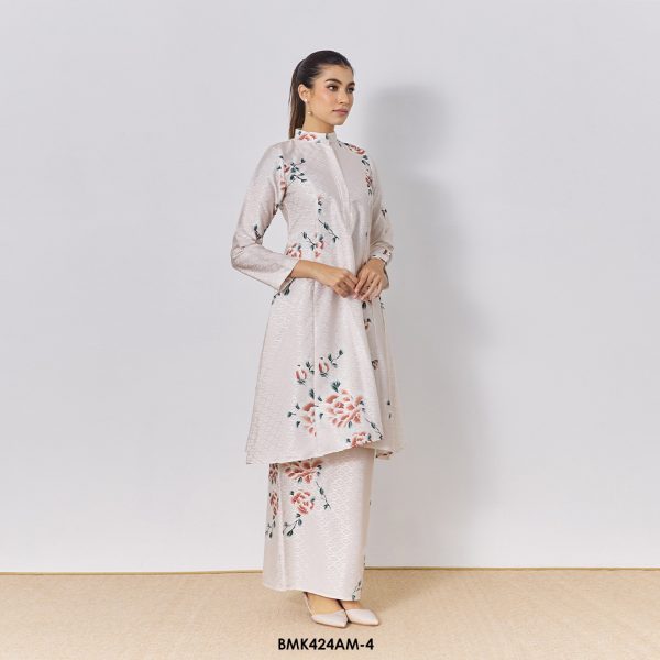 Ameera Kurung in Off White (BMK424AM-4) - Image 2