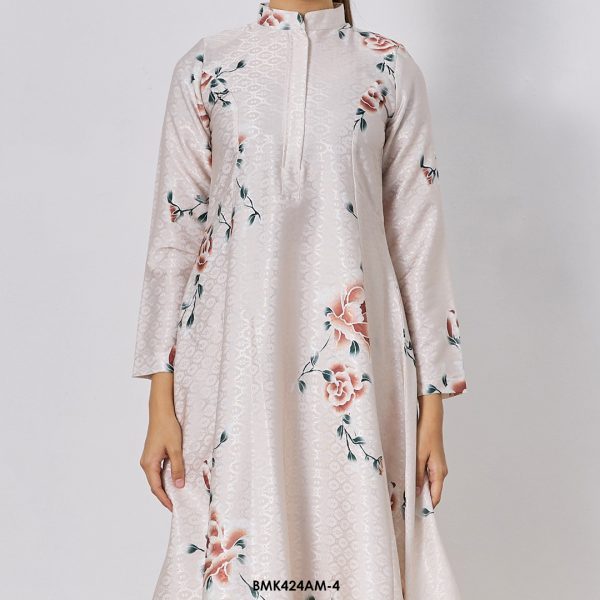 Ameera Kurung in Off White (BMK424AM-4) - Image 4
