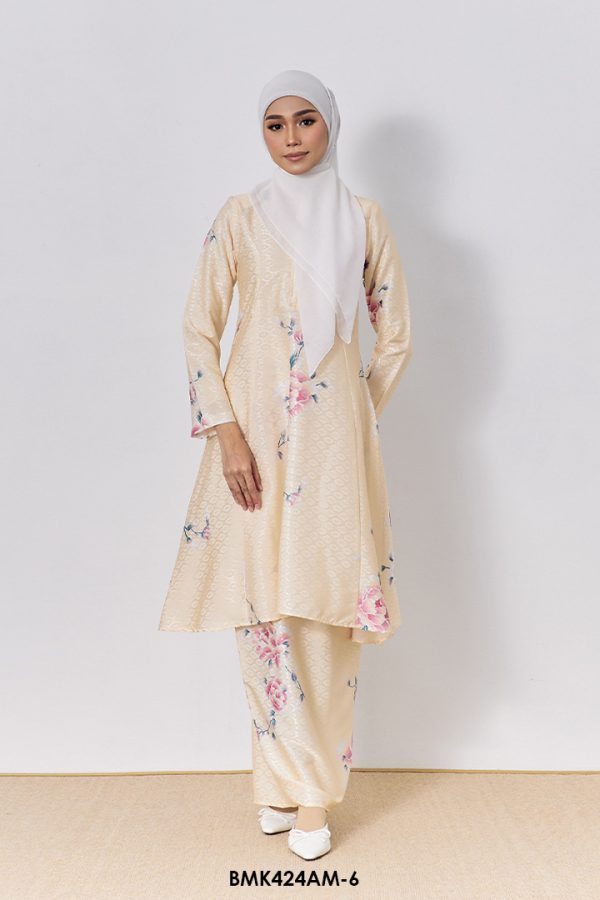 Ameera Kurung in Melon (BMK424AM-6)