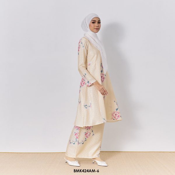 Ameera Kurung in Melon (BMK424AM-6) - Image 2