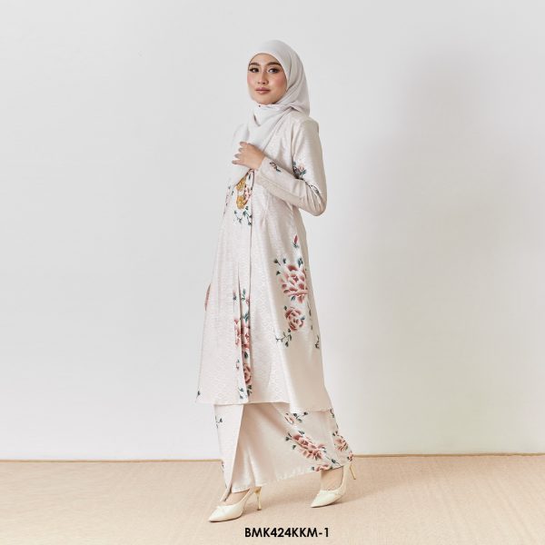 Kebarung Batiq Mia in Off White (BMK424KKM-1) - Image 2
