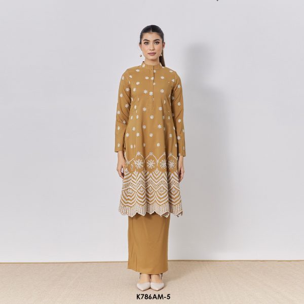 Ameera Kurung in Golden Aura (K786AM-5)