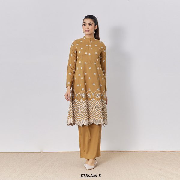 Ameera Kurung in Golden Aura (K786AM-5) - Image 2