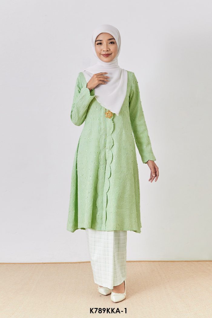 Kebarung Anggerik in Mint (K789KKA-1)