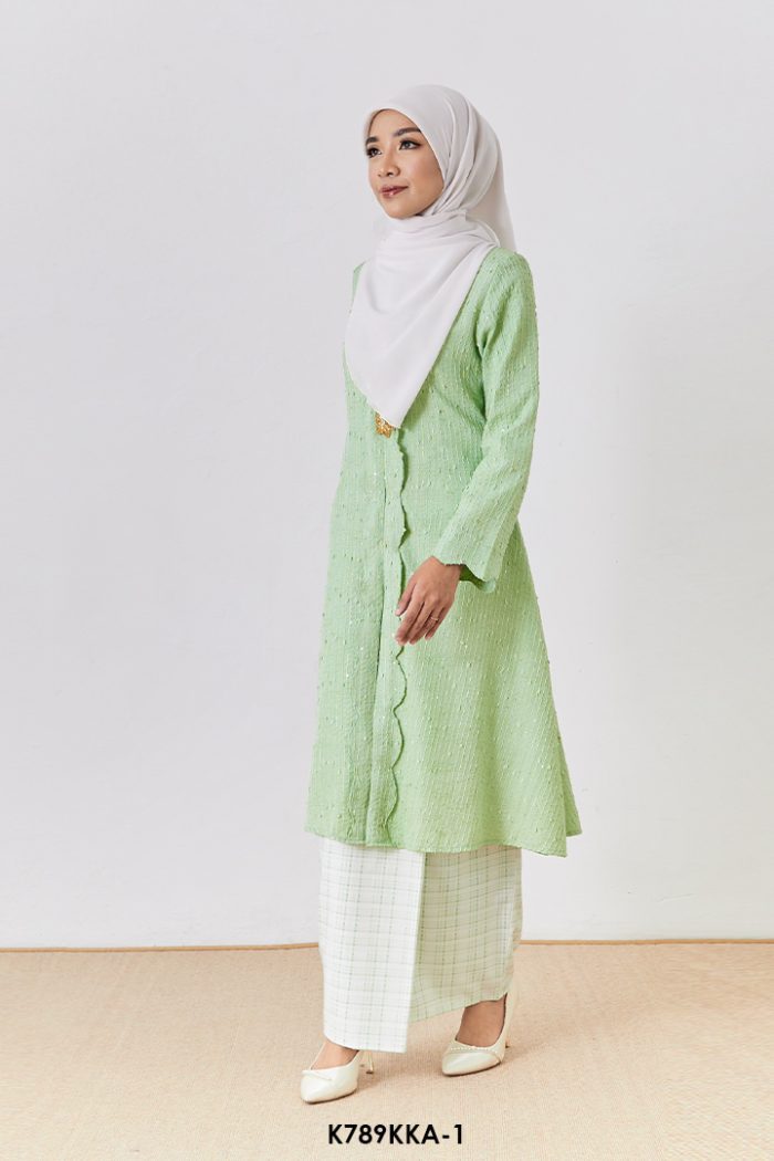 Kebarung Anggerik in Mint (K789KKA-1)