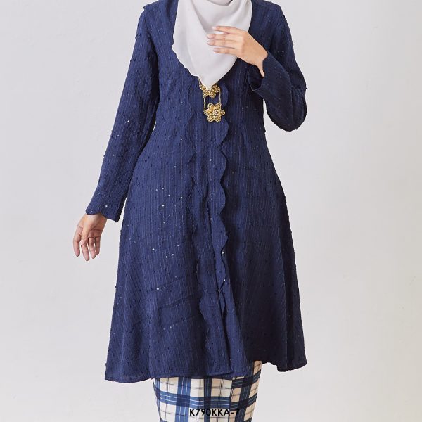 Kebarung Anggerik in Dark Blue (K790KKA-7) - Image 3